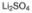 图片 硫酸锂，Lithium sulfate；anhydrous, 99.5% trace metals basis