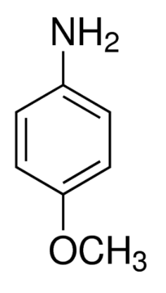 图片 p-茴香胺 [对茴香胺]，p-Anisidine；for synthesis, ≥98.0% (GC)