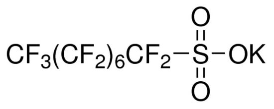 图片 全氟辛基磺酸钾盐，Heptadecafluorooctanesulfonic acid potassium salt；analytical standard, ≥92.0% (HPLC)