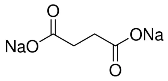 图片 丁二酸钠 [琥珀酸二钠盐]，Sodium succinate dibasic；purum, anhydrous, ≥98.0% (NT)