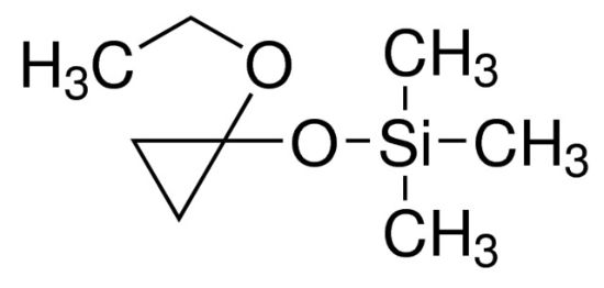 图片 1-乙氧基-1-三甲硅氧基环丙烷，(1-Ethoxycyclopropoxy)trimethylsilane；98%