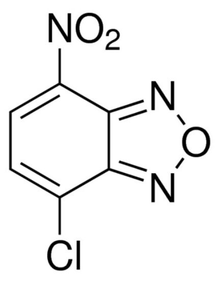 图片 4-氯-7-硝基苯并-2-氧杂-1,3-二唑，4-Chloro-7-nitrobenzofurazan [NBD-Cl]；98%