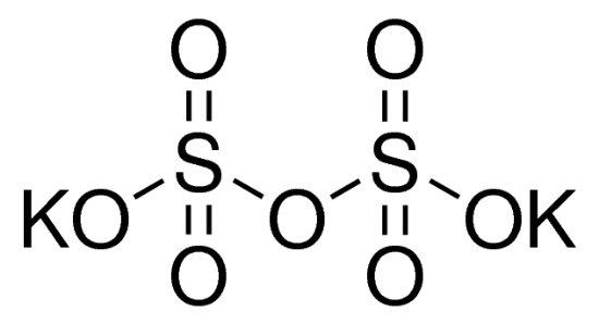 图片 焦硫酸钾，Potassium disulfate；for analysis EMSURE® ACS, 97.5-100.0% (K2S2O7 basis, acidimetric)