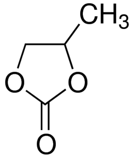 图片 碳酸丙烯酯，Propylene carbonate；≥99%, acid <10 ppm, H2O <10 ppm