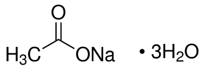 图片 乙酸钠三水合物 [醋酸钠三水合物]，Sodium acetate trihydrate [SAT]；meets USP testing specifications, 99.0-101.0% dry basis (HClO4 , titration)
