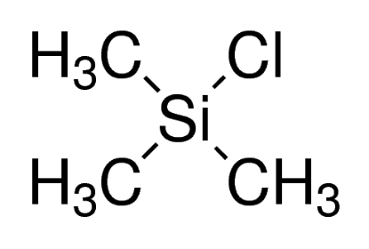 图片 三甲基氯硅烷，Chlorotrimethylsilane [TMCS, TMSCl]；produced by Wacker Chemie AG, Burghausen, Germany, ≥99.0% (GC)