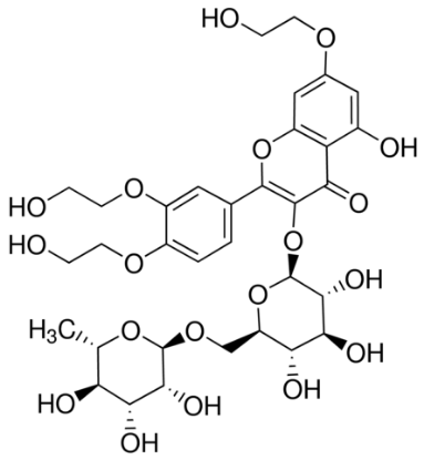 图片 曲克芦丁，Troxerutin；certified reference material, pharmaceutical secondary standard