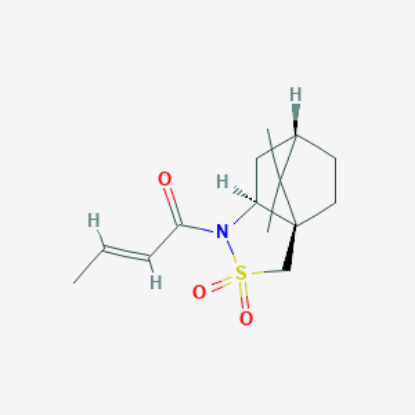 图片 (S)-(+)-(2-丁烯酰)-2,10-樟脑磺内酰胺，(S)-(+)-(2-Butenoyl)-2,10-camphorsultam；99%