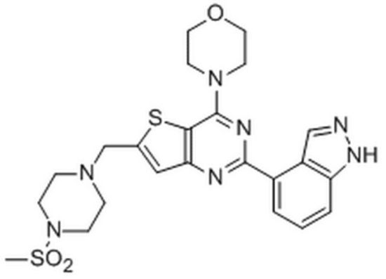 图片 GDC-0941，[PI 3-K Inhibitor XXI]；≥99% (HPLC)