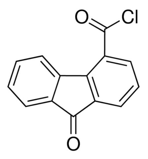 图片 9-芴酮-4-甲酰氯，9-Fluorenone-4-carbonyl chloride；97%