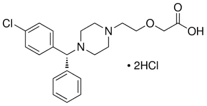 图片 左西替利嗪二盐酸盐，Levocetirizine dihydrochloride；pharmaceutical secondary standard, certified reference material