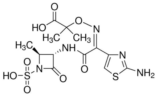 图片 氨曲南，Aztreonam；Pharmaceutical Secondary Standard; Certified Reference Material