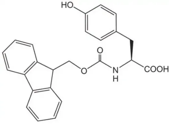 图片 Fmoc-L-酪氨酸，Fmoc-Tyr-OH；≥96% (TLC)