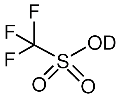 图片 三氟甲磺酸-d，Trifluoromethanesulfonic acid-d；98 atom % D