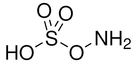 图片 羟胺-O-磺酸，Hydroxylamine-O-sulfonic acid [HOSA]；97%