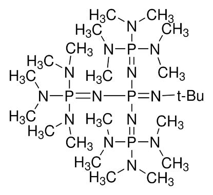 图片 磷腈碱P4-t-Bu溶液，Phosphazene base P4-t-Bu solution；~0.8 M in hexane