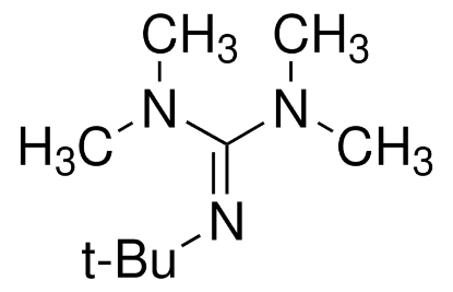 图片 2-叔丁基-1,1,3,3-四甲基胍，2-tert-Butyl-1,1,3,3-tetramethylguanidine [BTMG]；≥97.0% (GC)