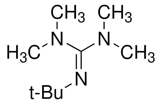 图片 2-叔丁基-1,1,3,3-四甲基胍，2-tert-Butyl-1,1,3,3-tetramethylguanidine [BTMG]；≥97.0% (GC)