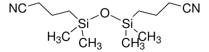 图片 1,3-双(3-氰丙基)四甲基二硅氧烷，1,3-Bis(3-cyanopropyl)tetramethyldisiloxane 97%