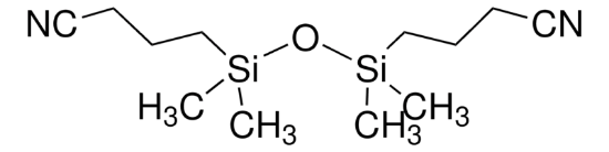 图片 1,3-双(3-氰丙基)四甲基二硅氧烷，1,3-Bis(3-cyanopropyl)tetramethyldisiloxane 97%