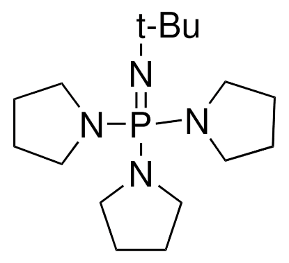 图片 磷腈配体P1-叔丁基三(四亚甲基)，Phosphazene base P1-t-Bu-tris(tetramethylene) [BTPP, BTTP]；≥97.0% (NT)