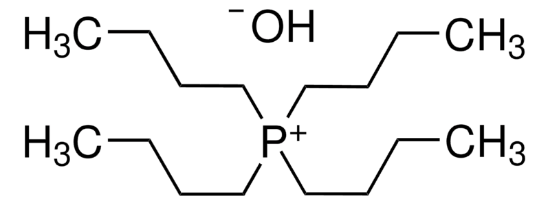 图片 四丁基氢氧化磷溶液，Tetrabutylphosphonium hydroxide solution [TBPH]；40 wt. % in H2O