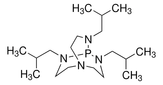 图片 2,8,9-三异丁基-2,5,8,9-四氮杂-1-磷杂双环[3.3.3]十一烷，2,8,9-Triisobutyl-2,5,8,9-tetraaza-1-phosphabicyclo[3.3.3]undecane；97%