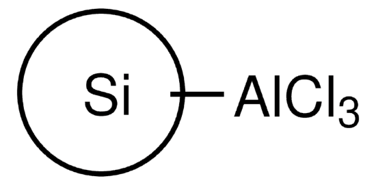图片 氯化铝, 官能化硅胶，Aluminum chloride, functionalized silica gel；40-63 μm, extent of labeling: 1.5 mmol/g loading