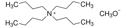 图片 四丁基甲醇铵溶液，Tetrabutylammonium methoxide solution；20% in methanol (NT)