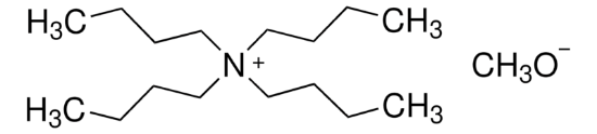 图片 四丁基甲醇铵溶液，Tetrabutylammonium methoxide solution；20% in methanol (NT)