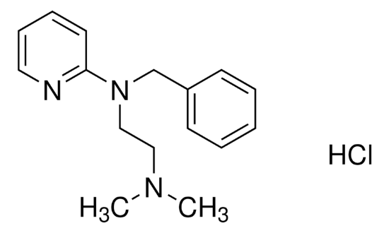 图片 苄吡二胺盐酸盐 [盐酸曲吡那敏]，Tripelennamine hydrochloride；analytical standard