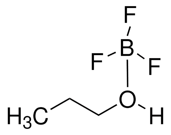 图片 三氟化硼丙醇络合物，Boron trifluoride propanol complex；in excess propanol, BF3 14 wt. %