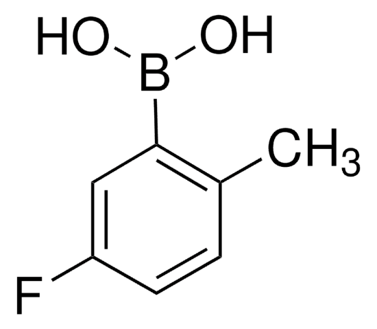 图片 5-氟-2-甲基苯硼酸，5-Fluoro-2-methylphenylboronic acid；solid