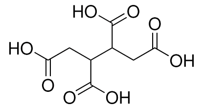 图片 1,2,3,4-丁烷四羧酸，1,2,3,4-Butanetetracarboxylic acid [BTCA]；99%