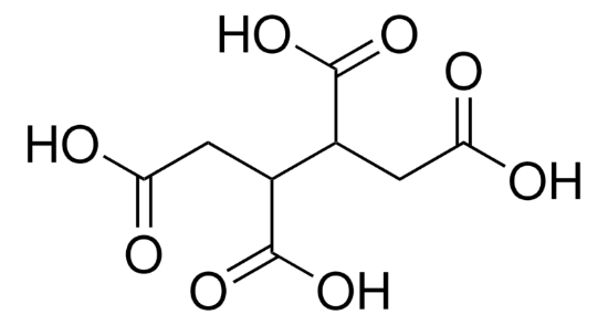 图片 1,2,3,4-丁烷四羧酸，1,2,3,4-Butanetetracarboxylic acid [BTCA]；99%