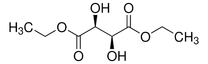 图片 D-(-)-酒石酸二乙酯，(−)-Diethyl D-tartrate；≥99%