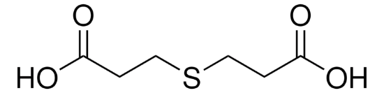 图片 3,3′-硫代二丙酸，3,3′-Thiodipropionic acid；analytical standard, ≥96.5% (GC)