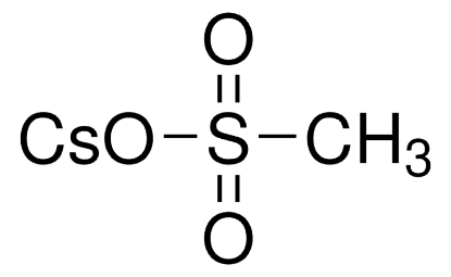 图片 甲磺酸铯，Cesium methanesulfonate [CsMSF, CsMeS]；used in patch clamp techniques
