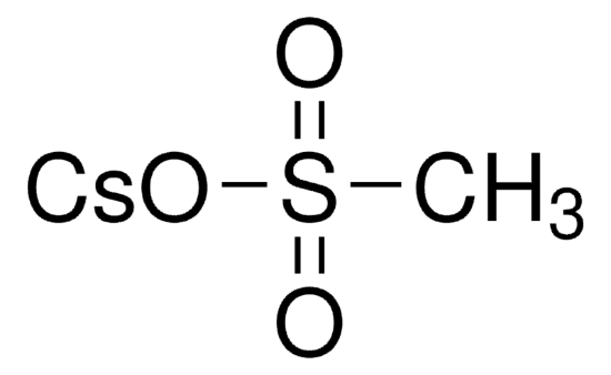 图片 甲磺酸铯，Cesium methanesulfonate [CsMSF, CsMeS]；used in patch clamp techniques