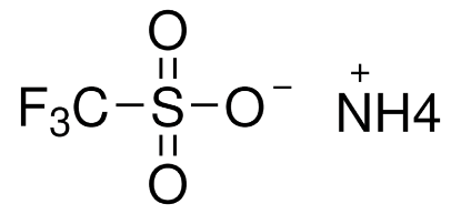 图片 三氟甲磺酸铵，Ammonium trifluoromethanesulfonate；99%