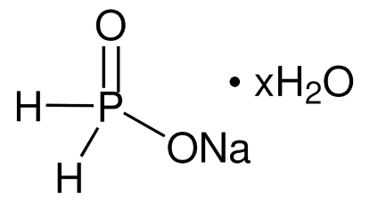 图片 次亚磷酸钠水合物，Sodium hypophosphite hydrate；~95% (NaH2PO2)