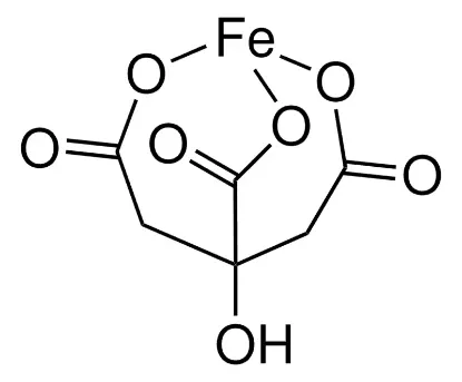 图片 柠檬酸铁一水合物，Iron(III) citrate tribasic monohydrate