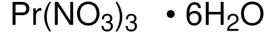 图片 硝酸镨(III)六水合物，Praseodymium(III) nitrate hexahydrate；99.9% trace metals basis