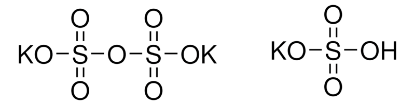 图片 焦硫酸钾，Potassium hydrogensulfate, fused；ACS reagent, Mixture of K2S2O7 and KHSO4