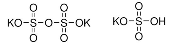 图片 焦硫酸钾，Potassium hydrogensulfate, fused；ACS reagent, Mixture of K2S2O7 and KHSO4