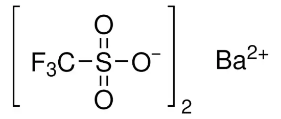 图片 三氟甲磺酸钡，Barium trifluoromethanesulfonate；98%