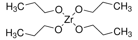 图片 正丙醇锆溶液，Zirconium(IV) propoxide solution；70 wt. % in 1-propanol