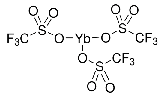 图片 三氟甲烷磺酸镱，Ytterbium(III) trifluoromethanesulfonate [Yb(OTf)3, Yb(TFA)3]；99.99%