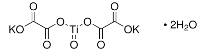 图片 双草酸氧化钛(IV)酸钾二水合物，Potassium titanium oxide oxalate dihydrate