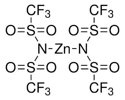 图片 二[双(三氟甲基磺酰)亚胺]锌，Zinc di[bis(trifluoromethylsulfonyl)imide] [Zn(NTf2)2]；95%